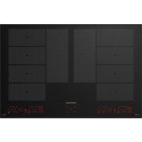 GRUNDIG Flexi GIEI848981IH 80 cm Electric Induction Smart Hob - Black, Black