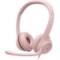 LOGITECH H390 Headset - Rose, Pink