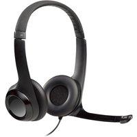 LOGITECH H390 Headset - Graphite, Black