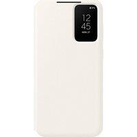 SAMSUNG Galaxy S23 Smart View Wallet Case - Cream, Cream