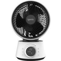 IGENIX IGFD4009W Portable Turbo Fan - White, White
