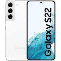 SAMSUNG Refurbished Galaxy S22 5G - 128 GB, Phantom White (Excellent Condition), White