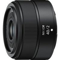 NIKON NIKKOR Z 40 mm f/2 Wide-Angle Prime Lens, Black
