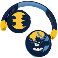 LEXIBOOK HPBT010BAT Wireless Bluetooth Kids Headphones - Batman, Blue,Yellow