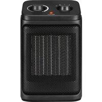 LOGIK L20PTC23 Hot & Cool Ceramic Fan Heater - Black, Black