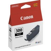 CANON PFI-300MBK Matte Black Ink Cartridge, Black