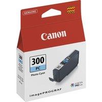 CANON PFI-300PC Photo Cyan Ink Cartridge, Cyan