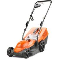 FLYMO SimpliMow 320V Rotary Lawn Mower - Orange & Black