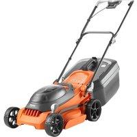 FLYMO EasiStore 340R Cordless Rotary Lawn Mower - Black & Orange