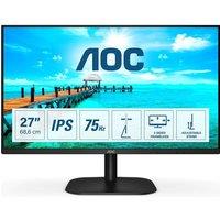 AOC 27B2H Full HD 27" IPS LCD Monitor - Black, Black