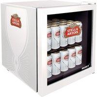 HUSKY Stella Artois HUS-HU219 Drinks Cooler - Grey & White, White,Silver/Grey