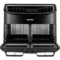 SALTER Dual View XL EK5668GW 12L Air Fryer ? Black, Black