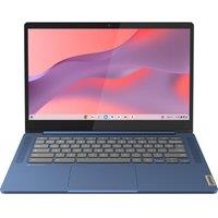 LENOVO IdeaPad Slim 3 14" Chromebook - MediaTek Kompanio 520, 64 GB eMMC, Blue, Blue