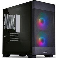 LIAN-LI Lancool 205M Mesh RGB Mini-Tower Micro-ATX PC Case - Black, Black