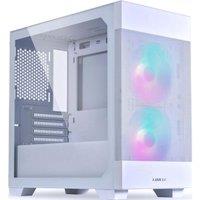 LIAN-LI Lancool 205M Mesh RGB Mini-Tower Micro-ATX PC Case - Snow, White,Silver/Grey