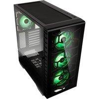 KOLINK Observatory Y ARGB E-ATX Mid-Tower PC Case - Black, Black