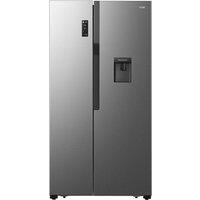 LOGIK LSBSDX23 American-Style Fridge Freezer - Inox, Silver/Grey