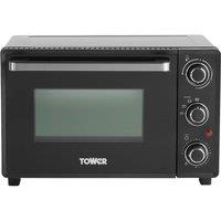TOWER T14043 Electric Mini Oven - Black, Black