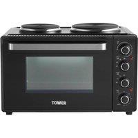 TOWER T14044 Electric Mini Oven - Black, Black