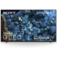 65" SONY BRAVIA XR-65A80LU Smart 4K Ultra HD HDR OLED TV with Google TV & Assistant, Black