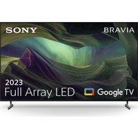 65" SONY BRAVIA KD-65X85LU Smart 4K Ultra HD HDR LED TV with Google Assistant, Silver/Grey,Black