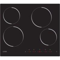 LOGIK LCHOBTC23 59 cm Electric Ceramic Hob - Black, Black