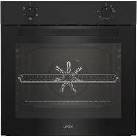 LOGIK LBFANB23 Electric Oven - Black, Black