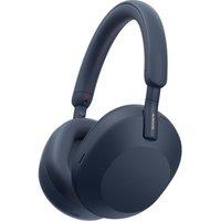 SONY WH-1000XM5 Wireless Bluetooth Noise-Cancelling Headphones - Midnight Blue, Blue