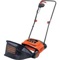 BLACK DECKER GD300-GB Corded Lawn Raker - Black & Orange