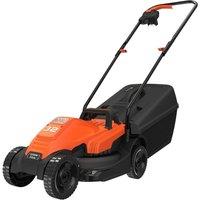 BLACK DECKER BEMW451-GB Corded Rotary Lawn Mower - Orange & Black