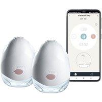 TOMMEE TIPPEE Made for Me Double Electric Wearable Breast Pump - White