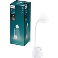 PHILIPS Hat LED Desk Lamp - White