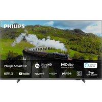 PHILIPS 43PUS7608/12 4K Ultra HD HDR LED TV, Silver/Grey