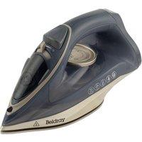 BELDRAY 2-in-1 Titanium Edition BEL01609 Steam Iron - Grey & Gold, Silver/Grey,Gold