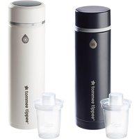 TOMMEE TIPPEE GoPrep Hot & Cold Flask Formula Maker Kit - Black & White