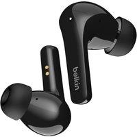 BELKIN SoundForm Flow AUC006BTBK Wireless Bluetooth Noise-Cancelling Earbuds - Black, Black