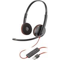 POLY Blackwire 3220 Headset - Black, Black