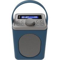 MAJORITY Little Shelford Portable DAB? Bluetooth Radio - Midnight Blue, Blue