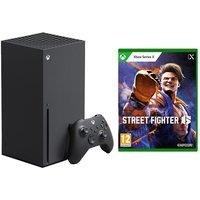 Microsoft Xbox Series X & Street Fighter 6 Bundle, Black