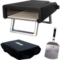 ZANUSSI ZGPO1PC Portable Gas Pizza Oven - Black