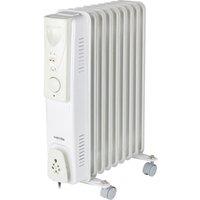 WARMLITE WL43004YW Oil-Filled Radiator - White, White