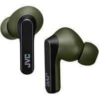 JVC HA-A9T Wireless Bluetooth Earbuds - Olive Green & Black, Black,Green