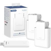 AQARA Smart Curtain Driver E1 Starter Kit - Track, Twin Pack, White