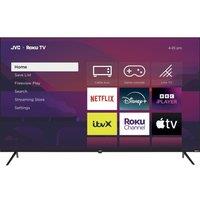 65 JVC LT-65CR530 Roku TV Smart 4K Ultra HD HDR LED TV, Black