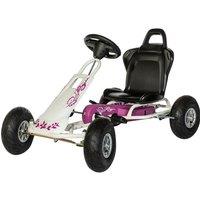 FERBEDO Air Runner Kids' Go-Kart - Pink & White, Pink,White