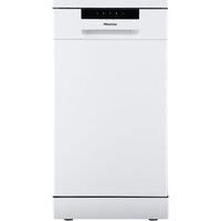 HISENSE HS523E15WUK Slimline Dishwasher - White, White