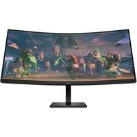 HP OMEN 34c Wide Quad HD 34" Curved VA LCD Gaming Monitor - Black, Black