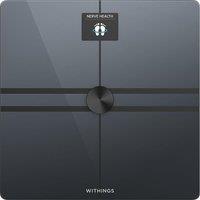 WITHINGS Body Comp Bathroom Scale - Black, Black