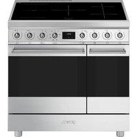 SMEG C92IMX2 90 cm Electric Induction Range Cooker - Stainless Steel, Stainless Steel