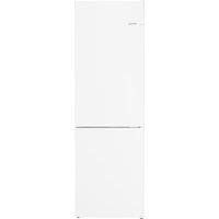 BOSCH Series 4 KGN362WDFG 60/40 Fridge Freezer - White, White